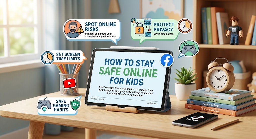 How to Stay Safe Online for Kids